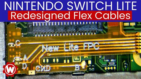 Nintendo Switch Lite Rp Installation Redesigned Flex Cables