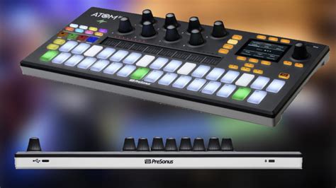 Presonus Debuts Atom SQ MIDI Pad Performance & Production Controller