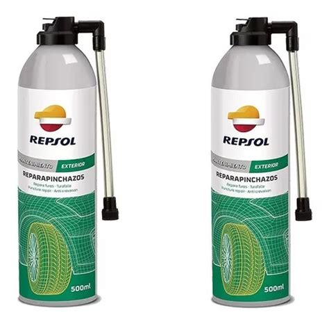 Repara Pinchazo Spray Pack 2 Repsol 500ml Cuotas sin interés