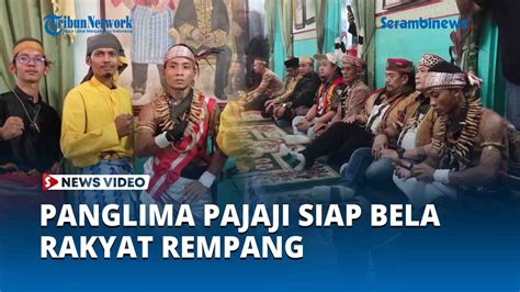 Panglima Dayak Pajaji Siap Bela Rakyat Rempang Bersama Sultan Melayu