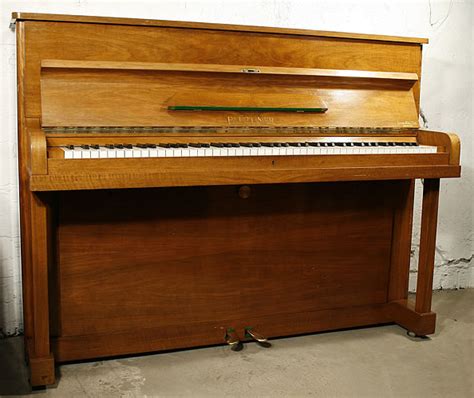 Bluthner Upright Piano For Sale With A Walnut Case Specialist Piano