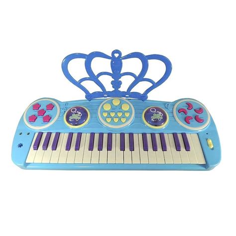 Ripley PIANO TECLADO NIÑA INFANTIL MICROFONO MP3 37 TECLAS