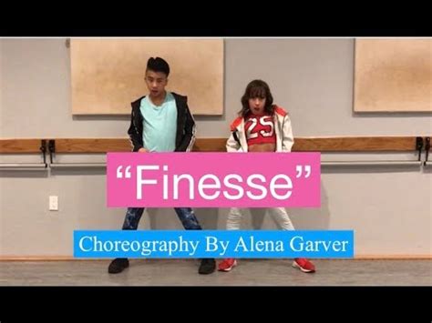 “Finesse” Choreography By Alena Garver - YouTube