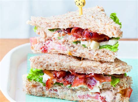 Whole Wheat Chicken Club Sandwiches Recipe