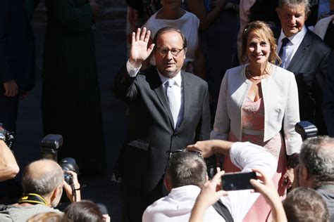 Photo Ségolène Royal et François Hollande Mariage de Thomas