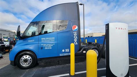 Tesla Semi La Prima Flotta Di Pepsi Pronta E Carica