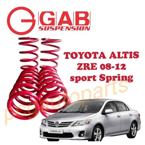 Original Gab Sport Spring Toyota Altis Zze Zze Altis Zre