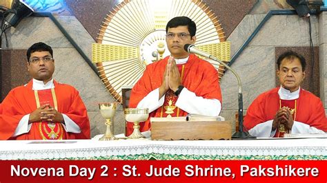 Day St Jude Annual Feast Novena Mass Konkani October Rev