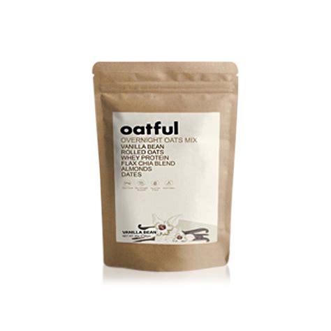 Oatful Vanilla Bean Protein Overnight Oats 85g Waitrose UAE Partners