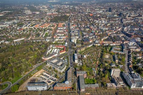 Luftaufnahme Dortmund Geb Udekomplex Der Hotelanlage Steigenberger An