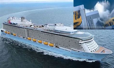 Cruise Ship Quantum Of The Seas Lifeboat Accident Video