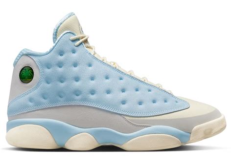 Jordan 13 Retro Solefly Sneakers In Whiteuniversity Blueneutral Grey