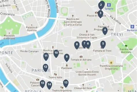 Topmost rome attractions 12 complete walking tour maps guides – Artofit