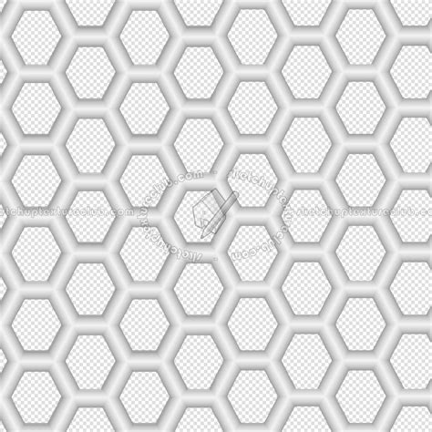 White Perforated Metal Texture Seamless