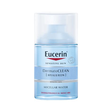 Nước tẩy trang danh cho da nhạy cảm Eucerin Dermatoclean Hyaluron