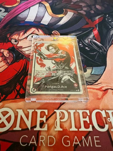 Mavin One Piece Pillars Of Strength Portgas D Ace OP03 001 Alt