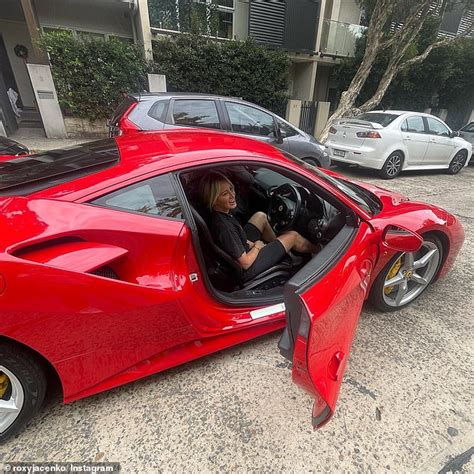 Roxy Jacenko Gets Behind The Wheel Of A Ferrari After