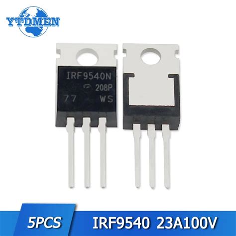 5pcs IRF9540 Transistor MOSFET 9540 IRF9540PBF TO220 MOSFT FETs 100V