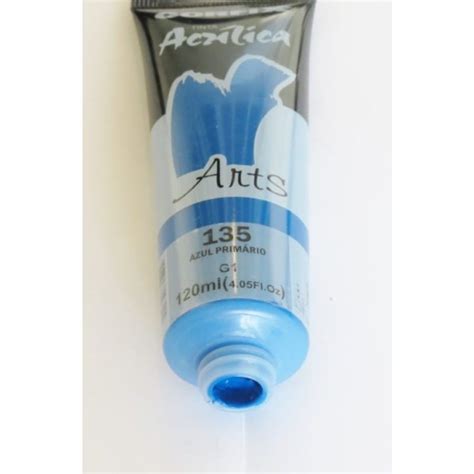 Tinta Acr Lica Corfix Arts Azul Prim Rio Ml G Em Promo O