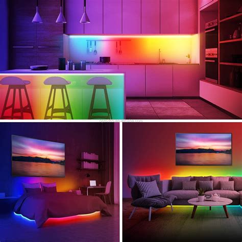 Ws Rainbow Led Light Dreamcolor Led Strip Waterproof Remote And