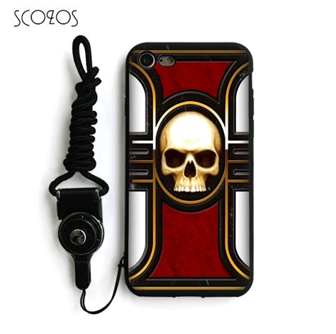 SCOZOS 40k Imperial Guard TPU Phone Soft Cover For Iphone X 5 5S Se 6