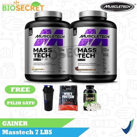 MUSCLETECH MASSTECH 7LBS MASS TECH 7 LBS Lazada Indonesia