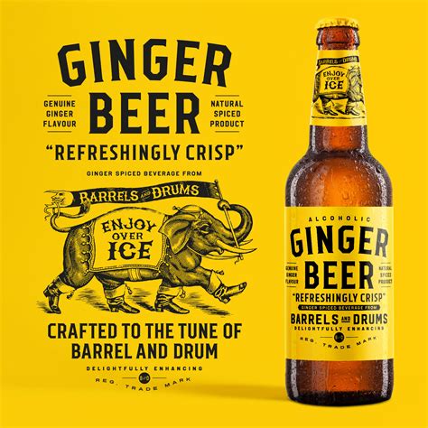 Ginger Beer Packaging Design