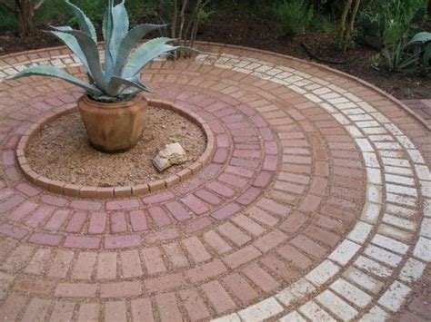 Concrete Paver Circle Pattern Rcp Block Brick 58 Off