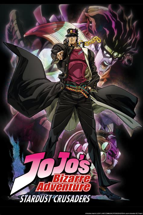 Jojo's bizarre adventure - Stardust Crusaders - Serie TV 2014 - Manga news