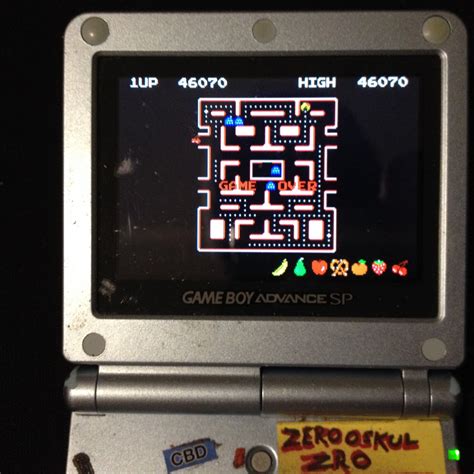 Namco Museum Ms Pac Man Gba High Score By Zerooskul