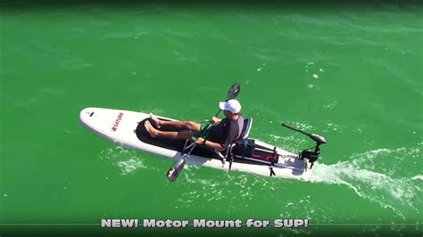 Sup With Lbs Electric Motor Youtube