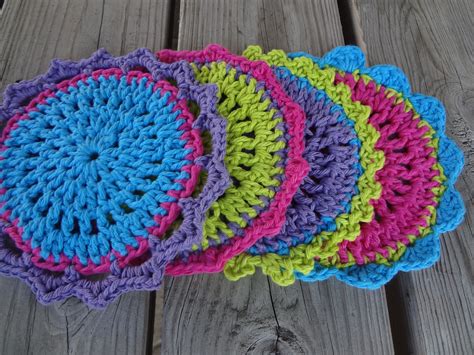 Crochet Dishcloth Patterns The Funky Stitch