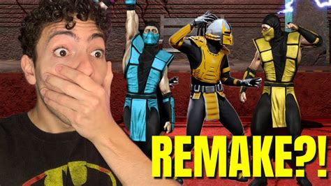 Mortal Kombat Trilogy Remake Eyeballistic Mk Wb Remake Youtube