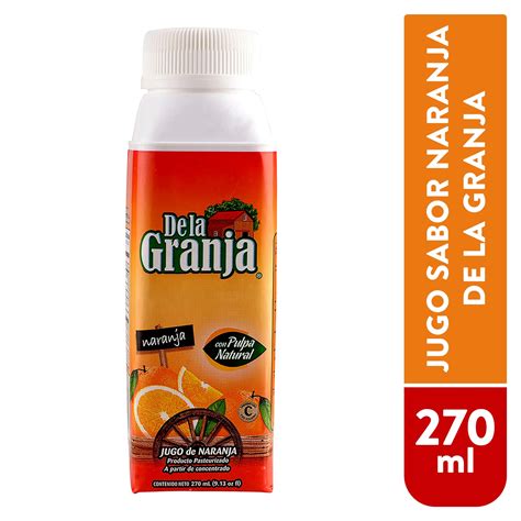 Jugo De La Granja Delicioso Y Nutritivo Jugando Ando