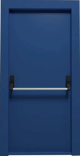 MS Single Door Fire Rated Mild Hollow Metal Doors Color Coated At