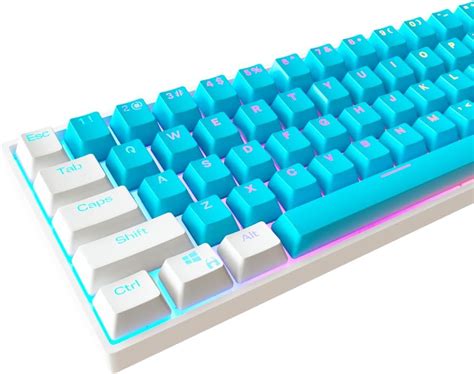 Amazon Kraken Keycaps Ice Edition Rgb Backlit Keycap Set White