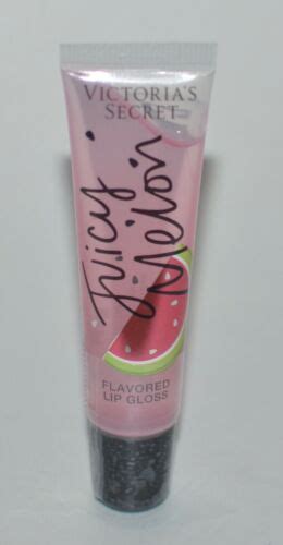 1 New Victoria S Secret Juicy Melon Flavored Lip Gloss Balm Shine Pink Ebay