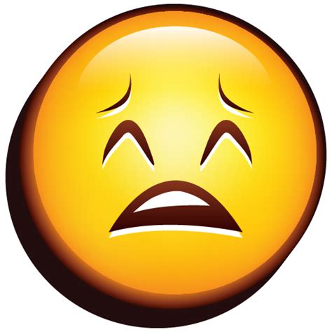 Emoji Emoticon Meaning Sadness Symbol Imoji Transparent Background Png