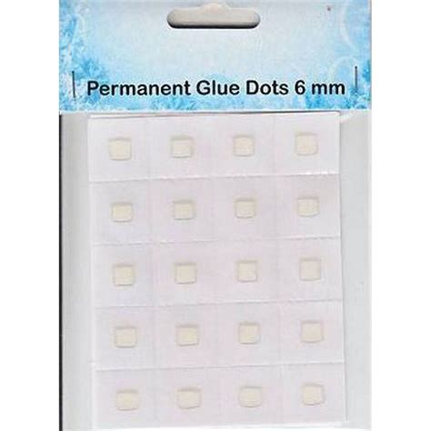 Permanent Glue Dots 6mm 110311017 Craftlines Bv