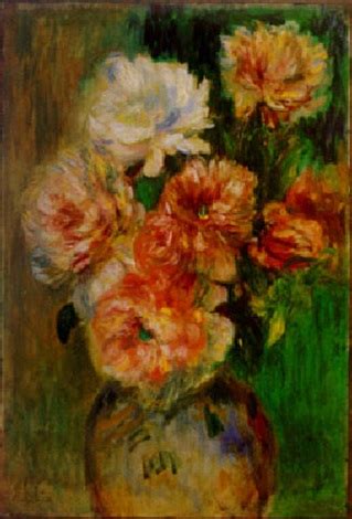 Roses Dans Un Vase By Pierre Auguste Renoir On Artnet