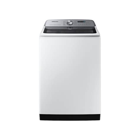 Samsung Wa52a5500awus 52 Cf Smart Top Load Washer W Super Speed In White