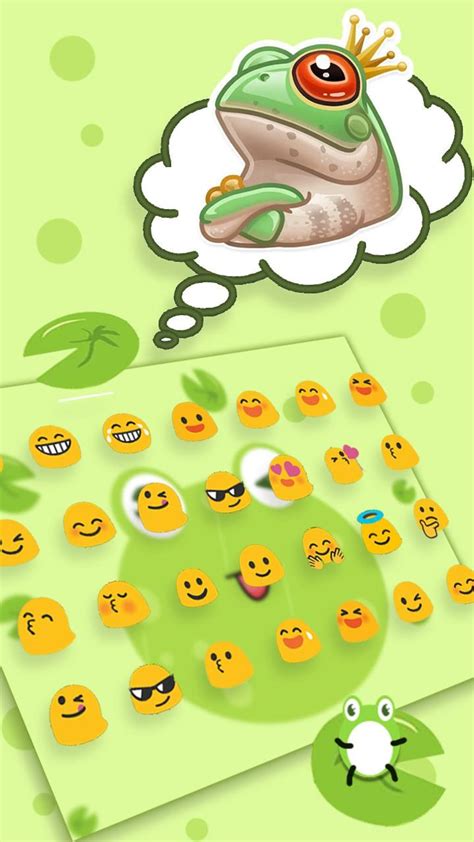 Android 용 Cute Frog Tongue Keyboard Them Apk 다운로드