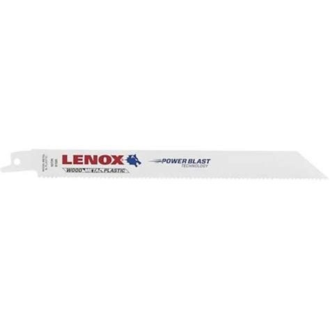 Lenox 610r 6ins X 34ins X 035ins X 10tpi Wood Metal Plastic Recip