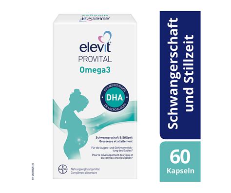 elevit Provital Omega3 Nahrungsergänzungsmittel