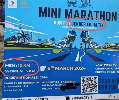 Run For Gender Equality Proves The Opposite