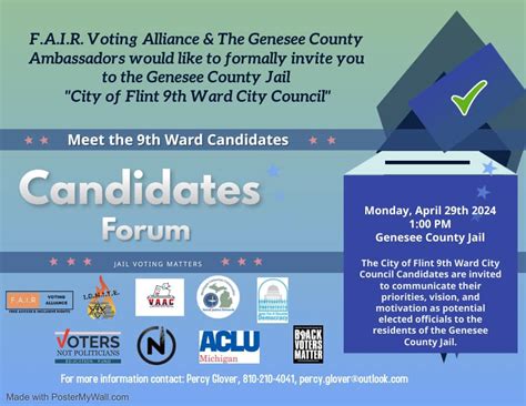 Genesee County Jail – Voting Access For All