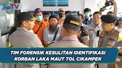 Tim Forensik Kesulitan Identifikasi Korban Kecelakaan Maut Tol Cikampek