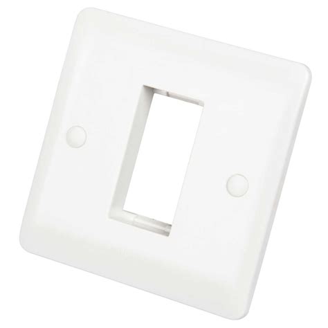 Legrand 1 Gang 1 Module Arteor Front Plate White 730091 Cef