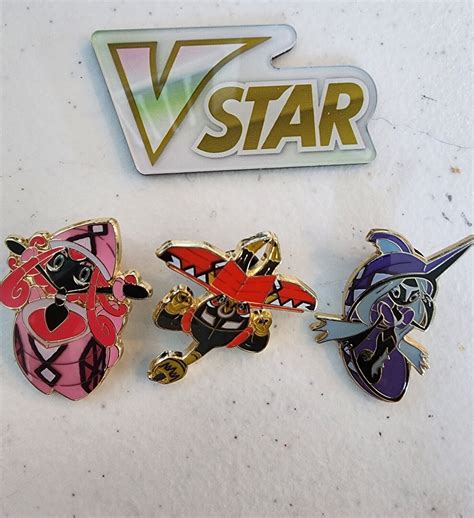 Pokémon Pins Island Guardians Tapu Lele Tapu Fini Tapu Bulu Vstar