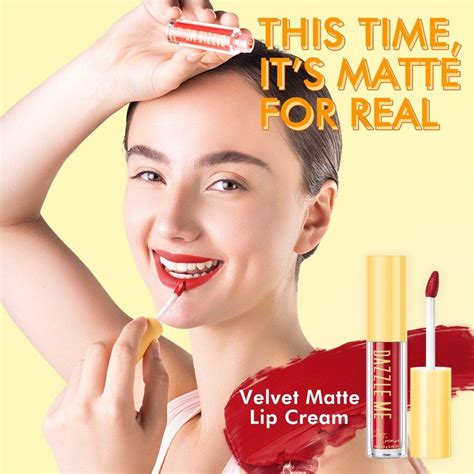 Dazzle Me Velvet Matte Lip Cream Soft Matte Long Lasting High